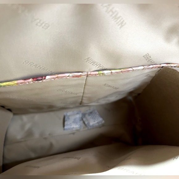 Brahmin NWT Large Duxbury Fruit Salad Ombré Melbourne Leather Purse Bag (P042) - Picture 15 of 15